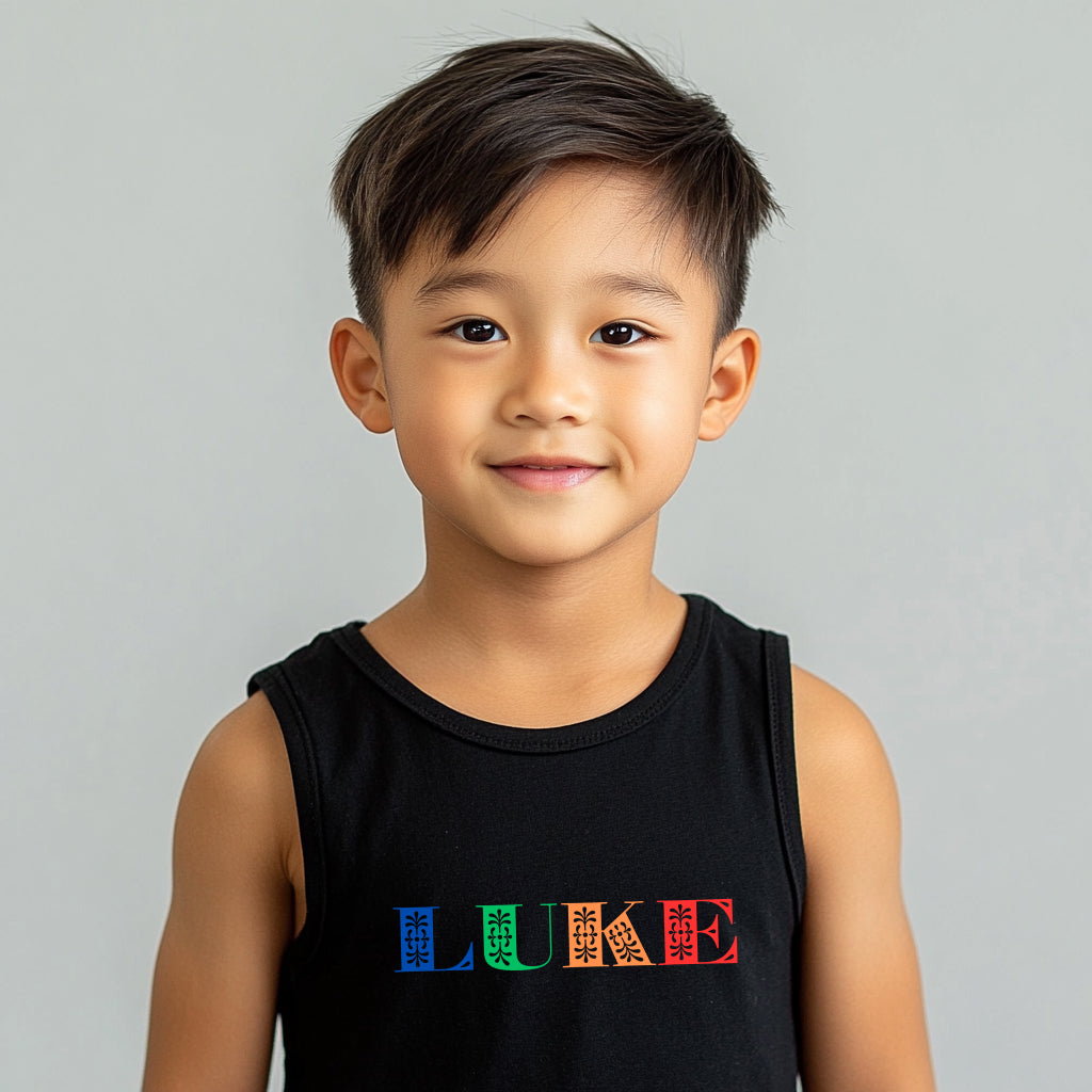 Luke - Kid's Jersey Tank Top