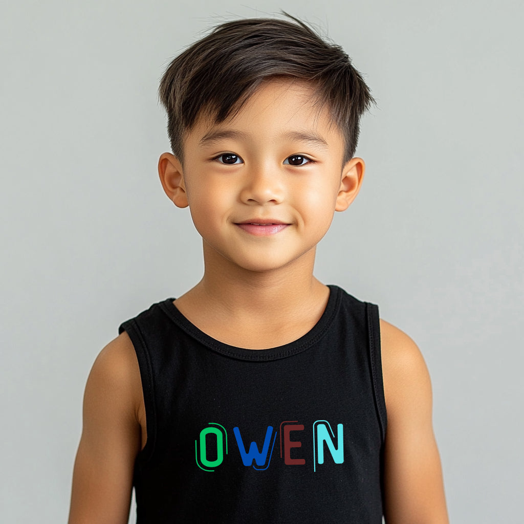 Owen - Kid's Jersey Tank Top