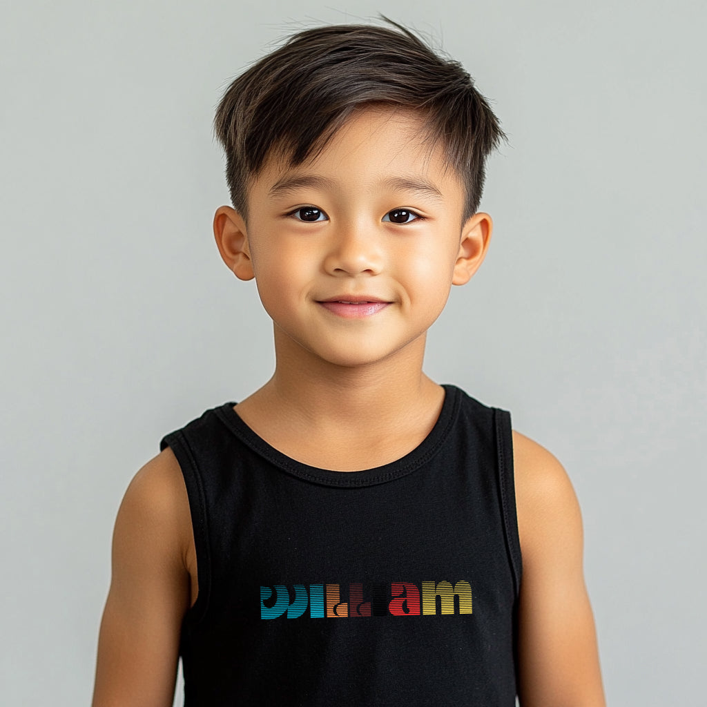 William - Kid's Jersey Tank Top