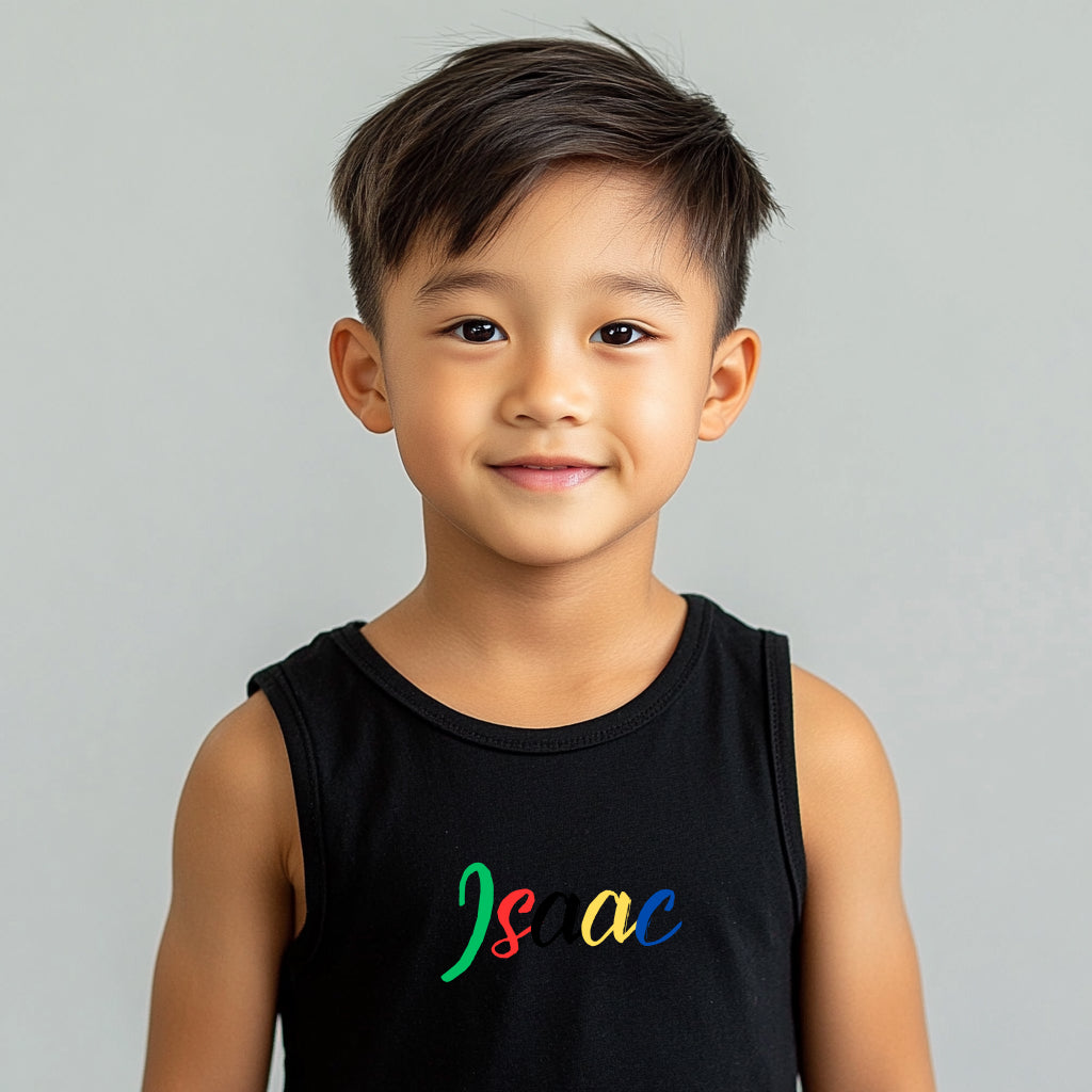 Isaac- Kid's Jersey Tank Top