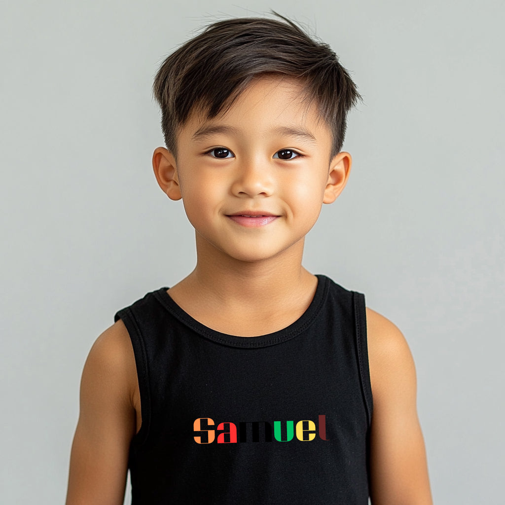 Samuel - Kid's Jersey Tank Top