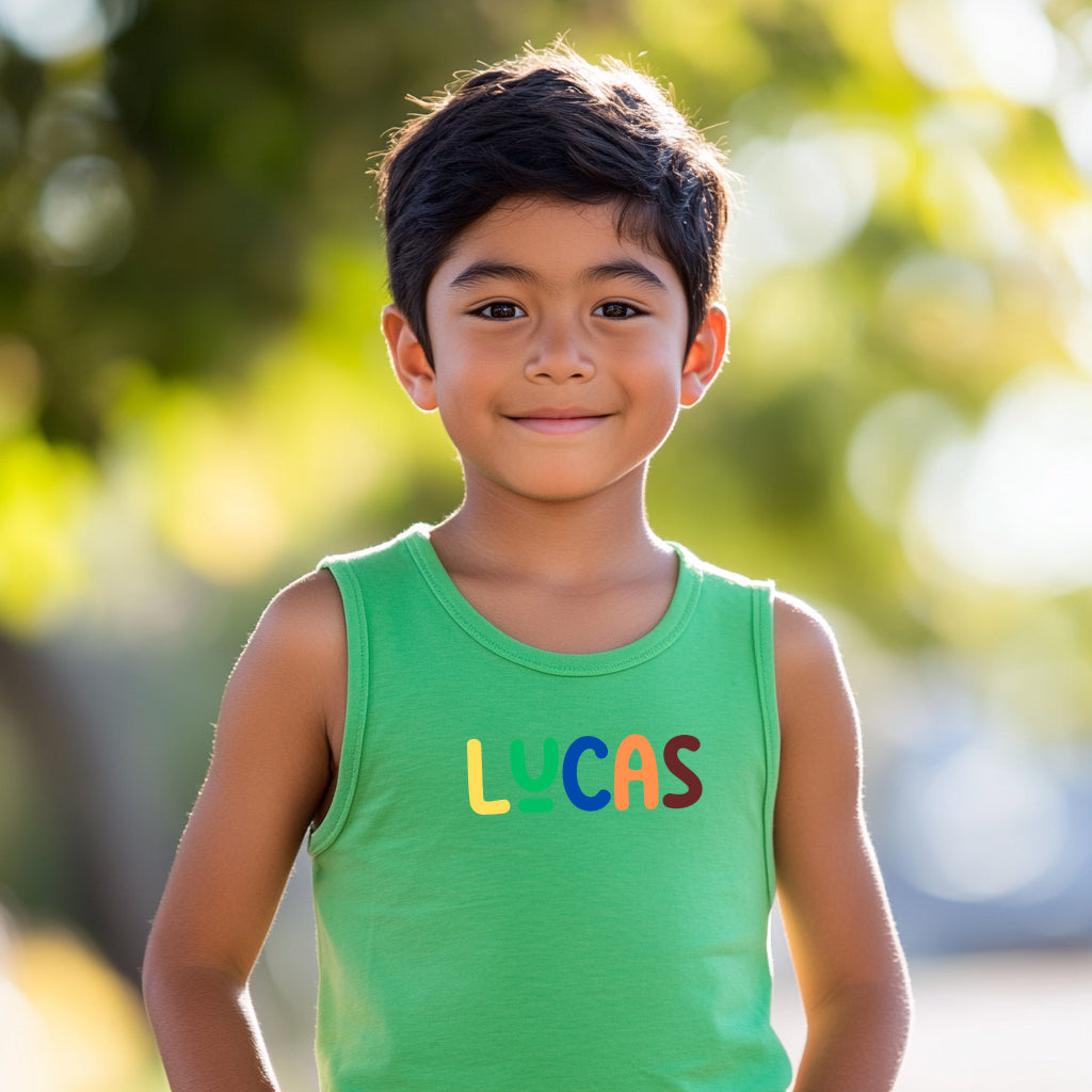 Lucas - Kid's Jersey Tank Top