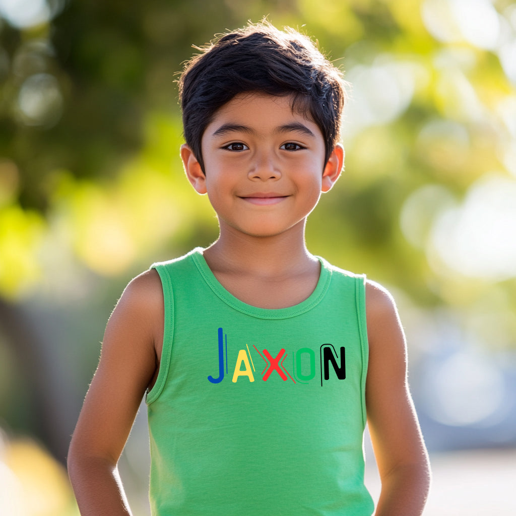 Jaxon - Kid's Jersey Tank Top