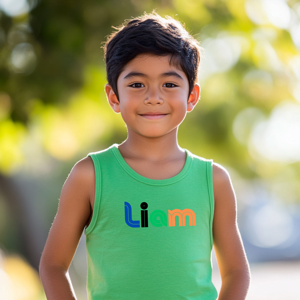 Liam - Kid's Jersey Tank Top