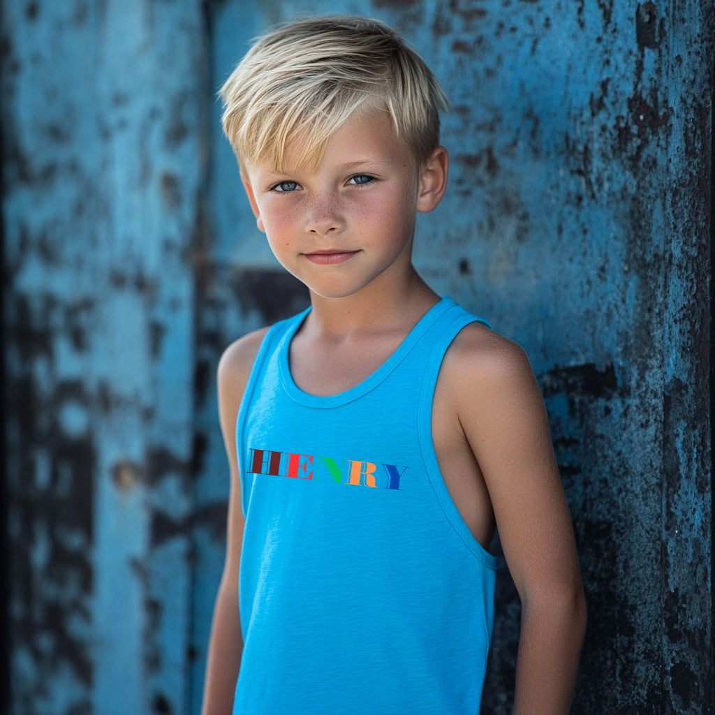 Henry - Kid's Jersey Tank Top