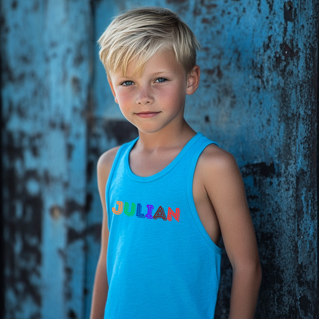 Julian - Kid's Jersey Tank Top