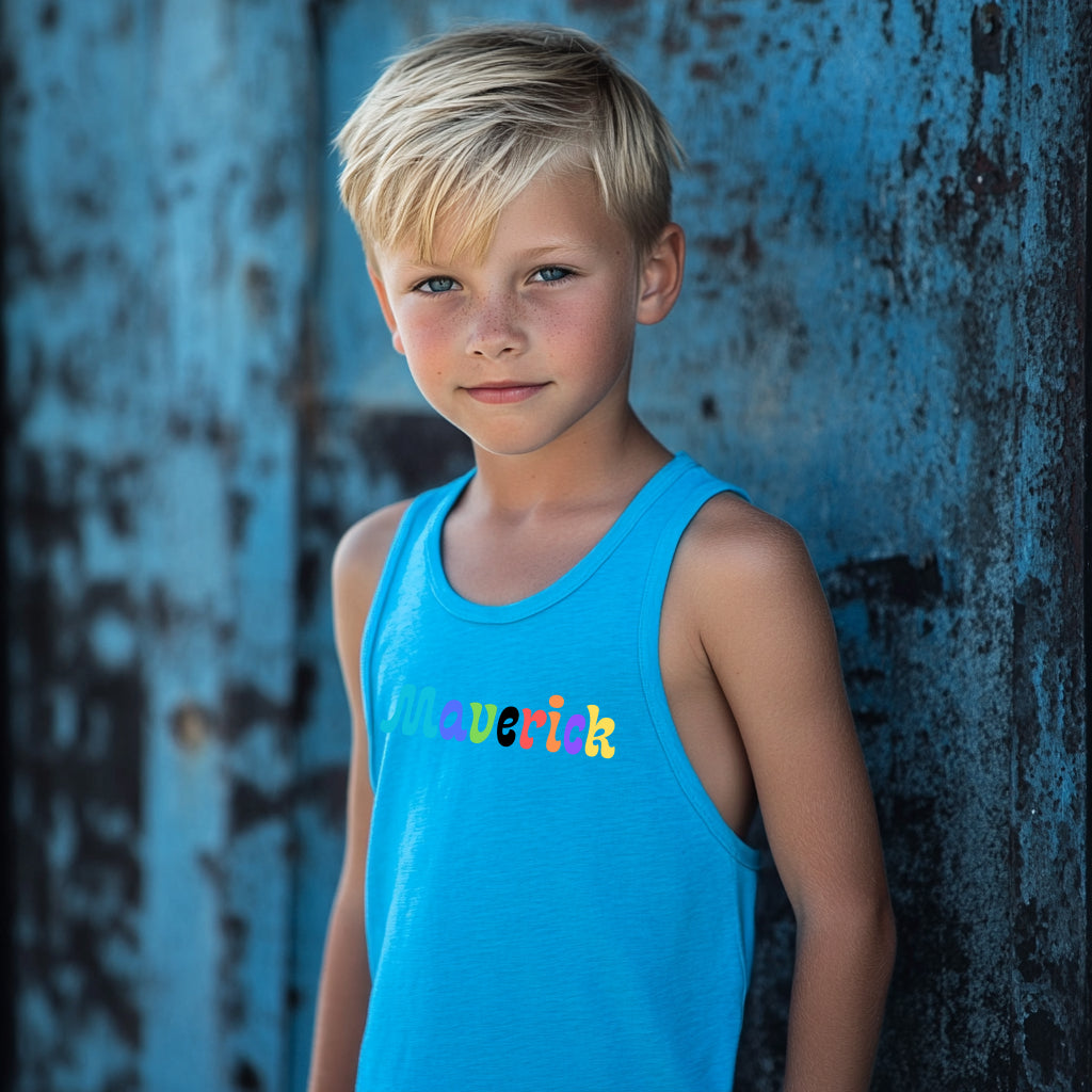 Maverick - Kid's Jersey Tank Top