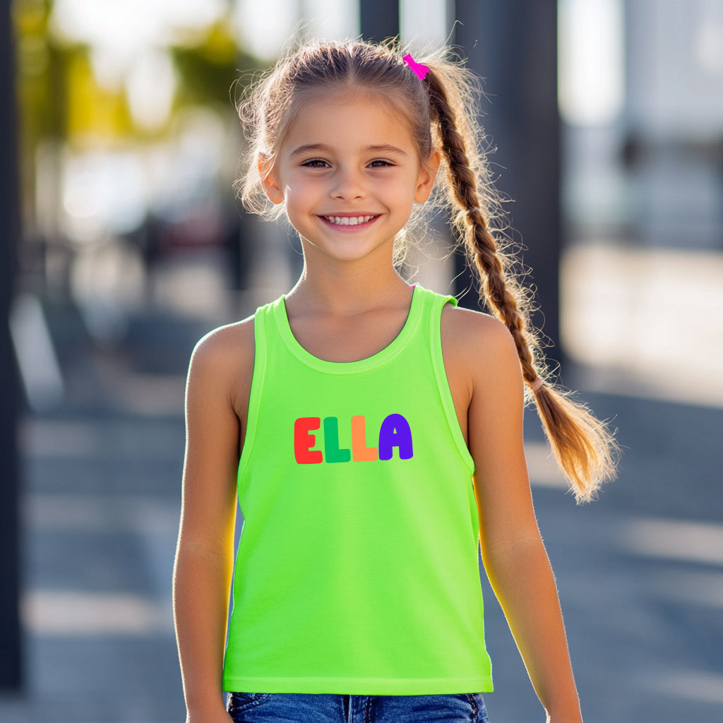 Ella - Kid's Jersey Tank Top