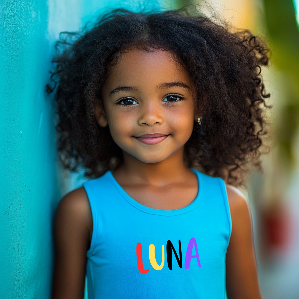 Luna - Kid's Jersey Tank Top