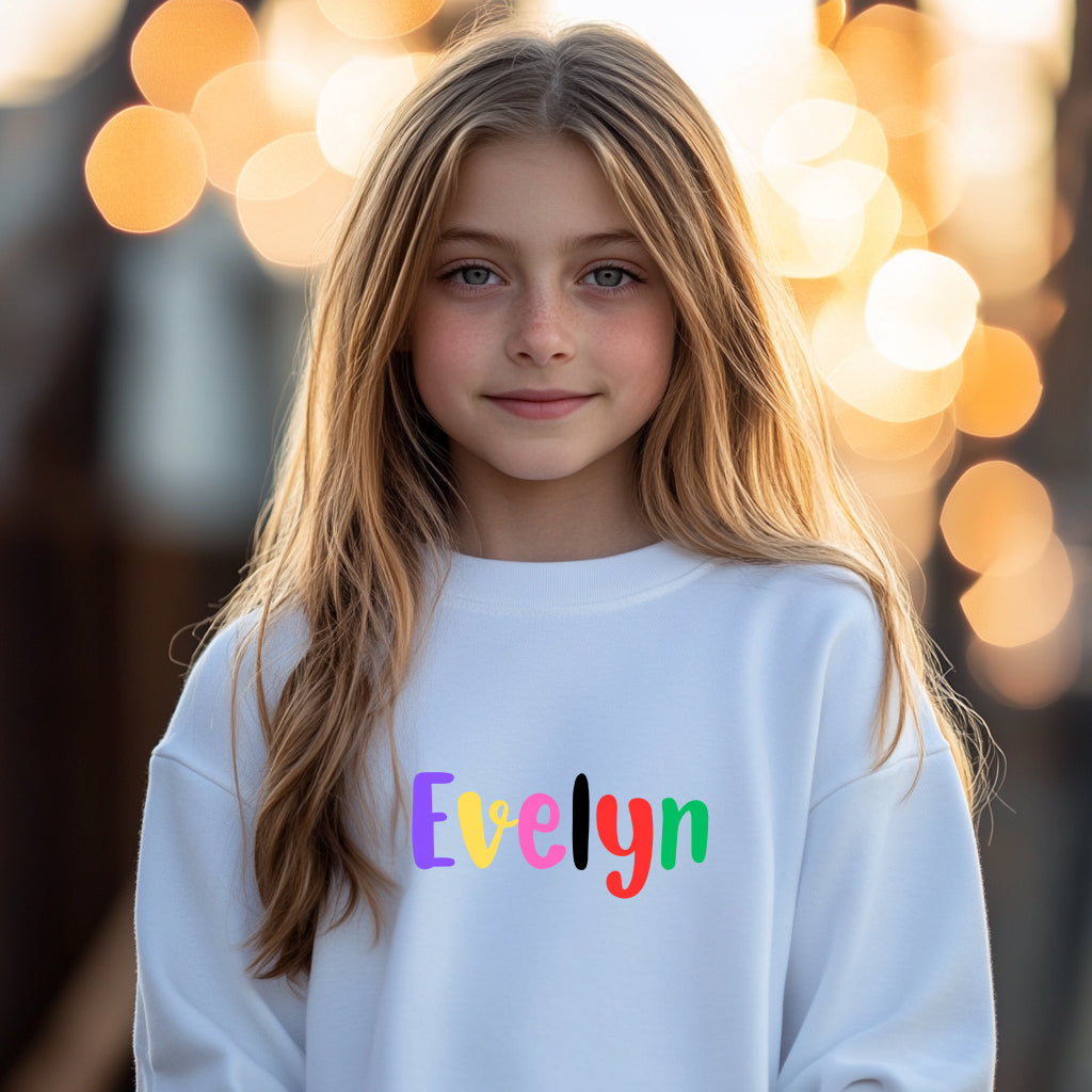 Evelyn - Youth Crewneck Sweatshirt