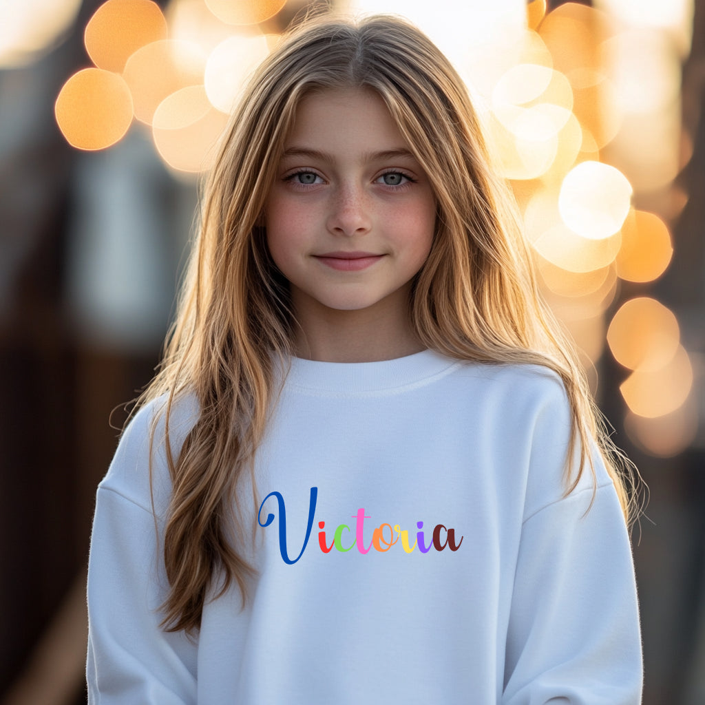 Victoria - Youth Crewneck Sweatshirt