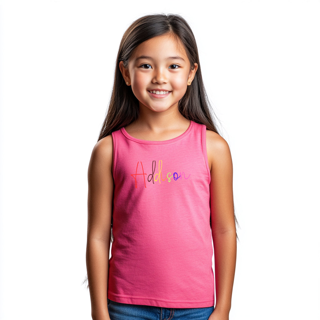 Addison - Kid's Jersey Tank Top