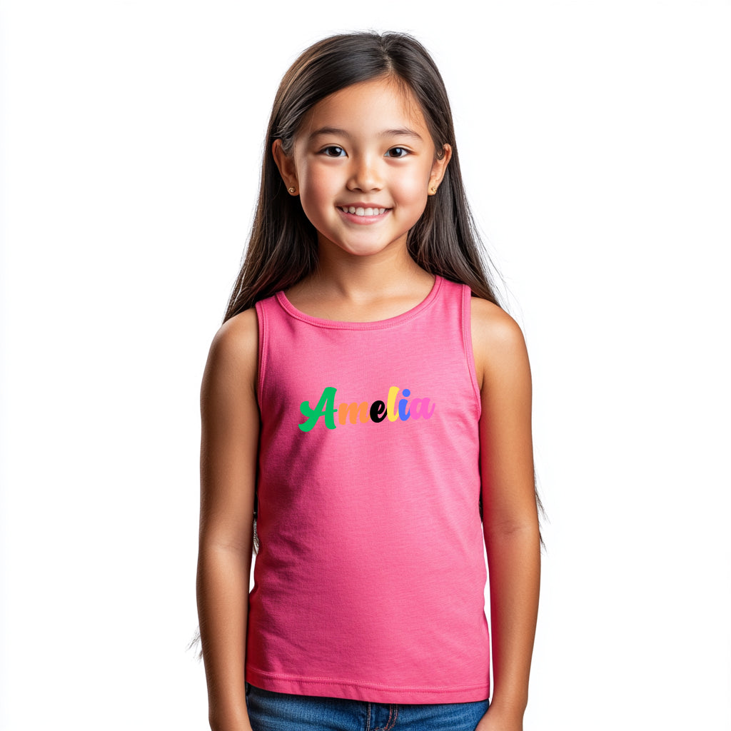 Amelia - Kid's Jersey Tank Top