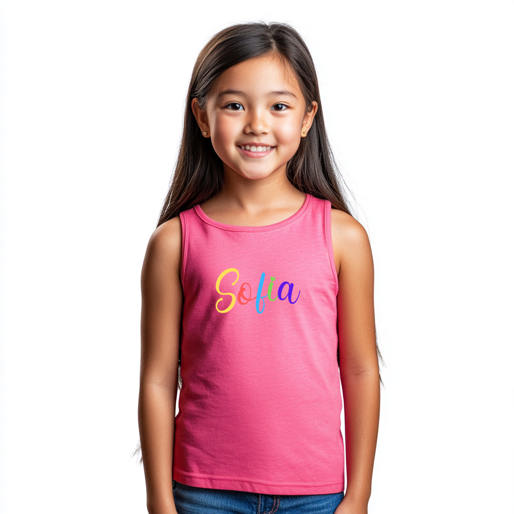 Sofia - Kid's Jersey Tank Top