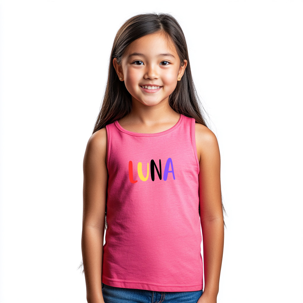 Luna - Kid's Jersey Tank Top