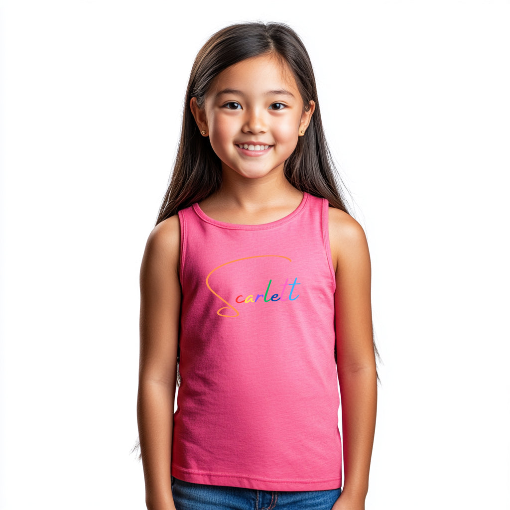 Scarlett - Kid's Jersey Tank Top