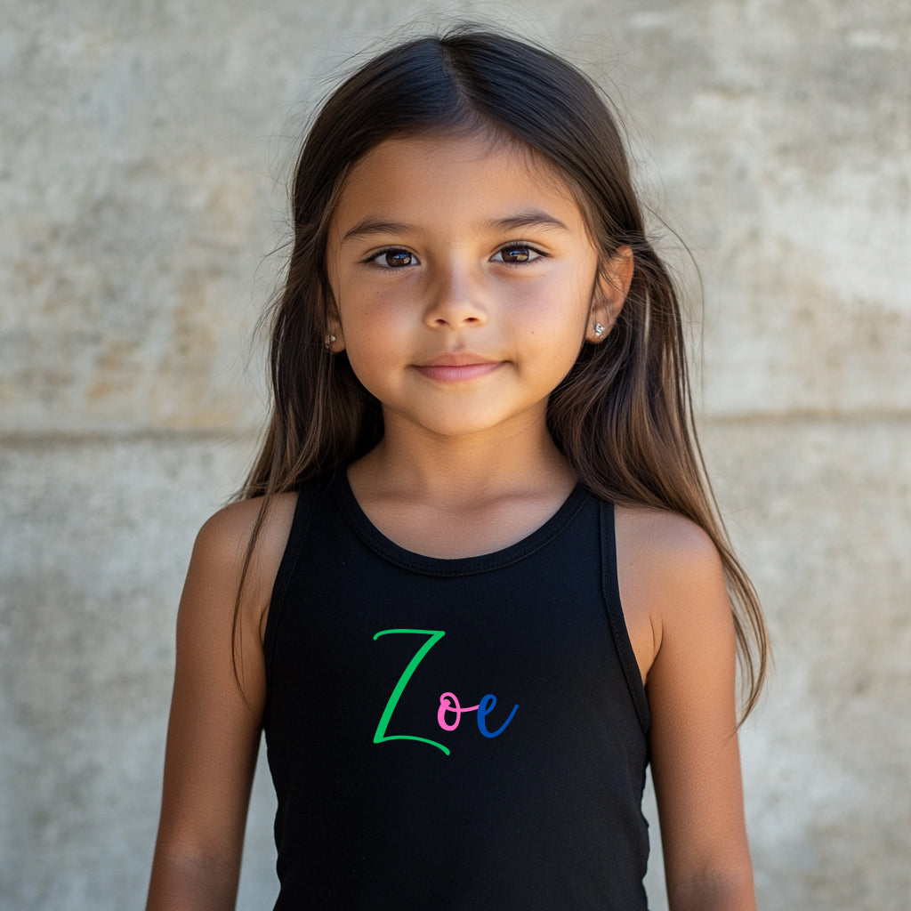 Zoe - Kid's Jersey Tank Top