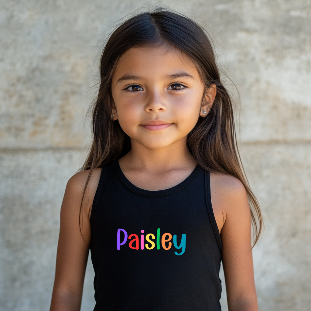 Paisley - Kid's Jersey Tank Top