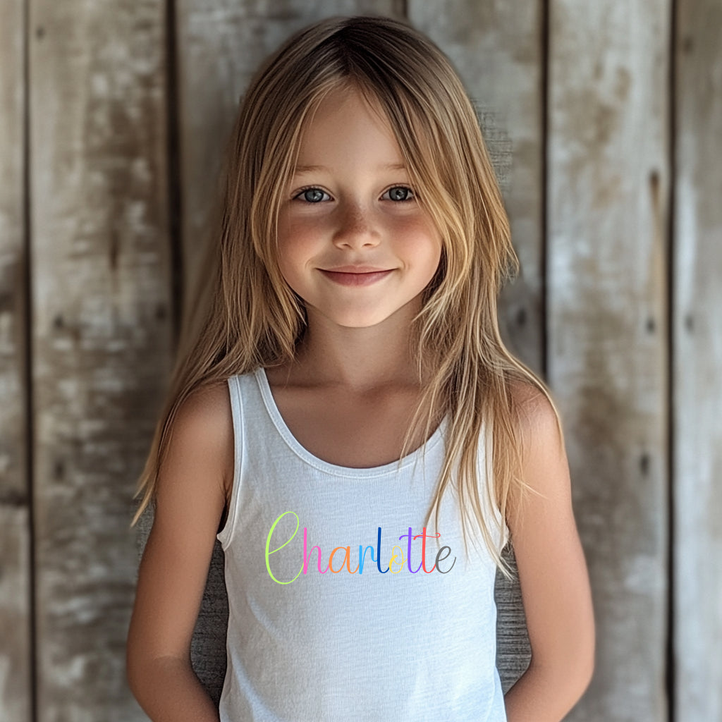 Charlotte - Kid's Jersey Tank Top