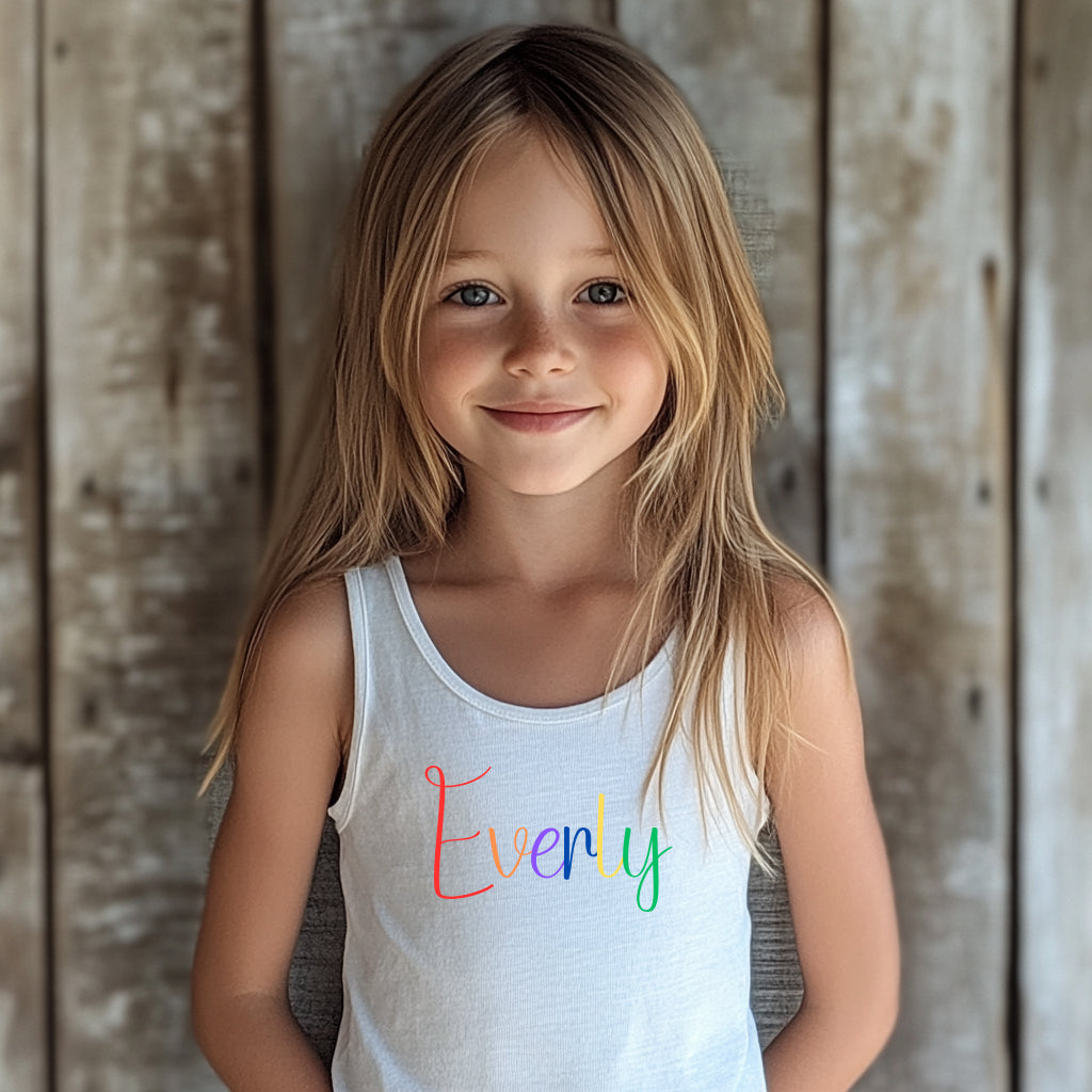 Everly - Kid's Jersey Tank Top