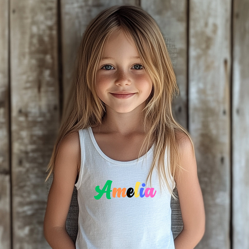 Amelia - Kid's Jersey Tank Top