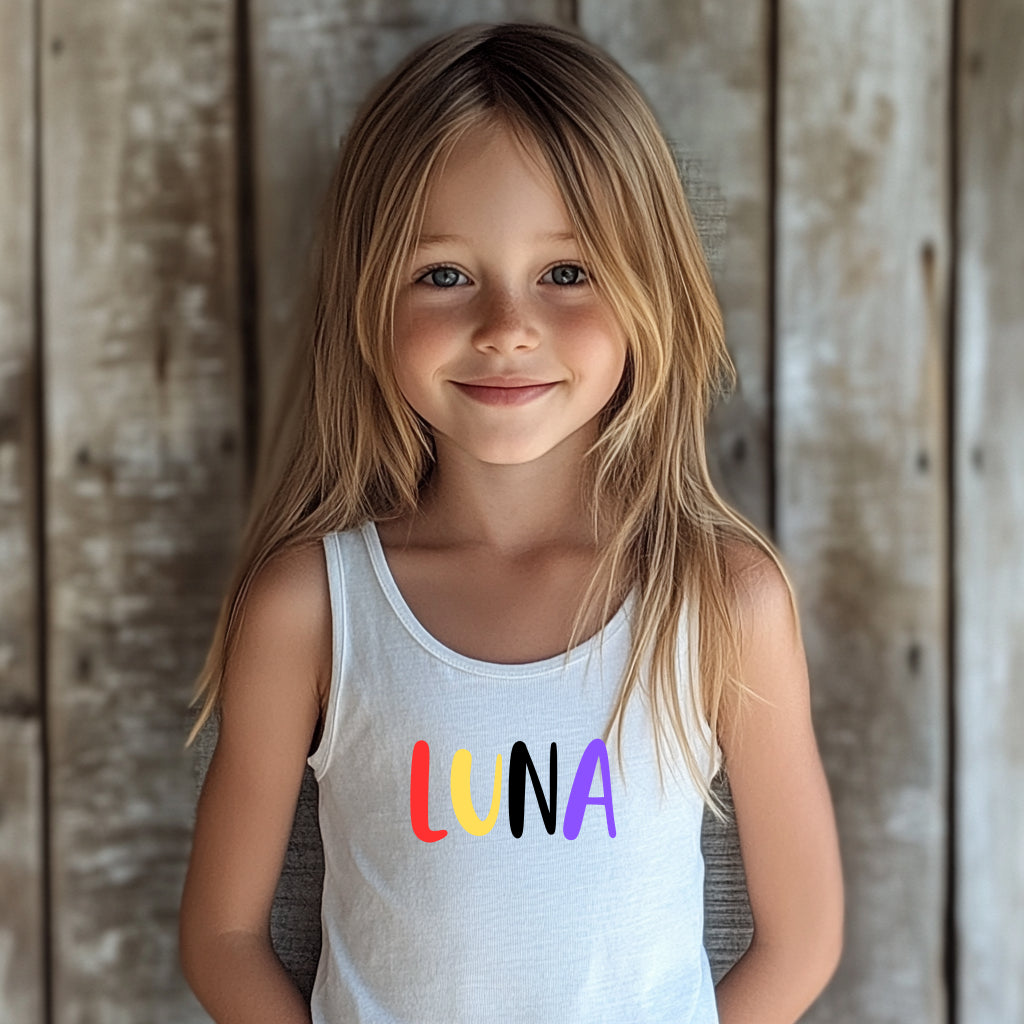 Luna - Kid's Jersey Tank Top