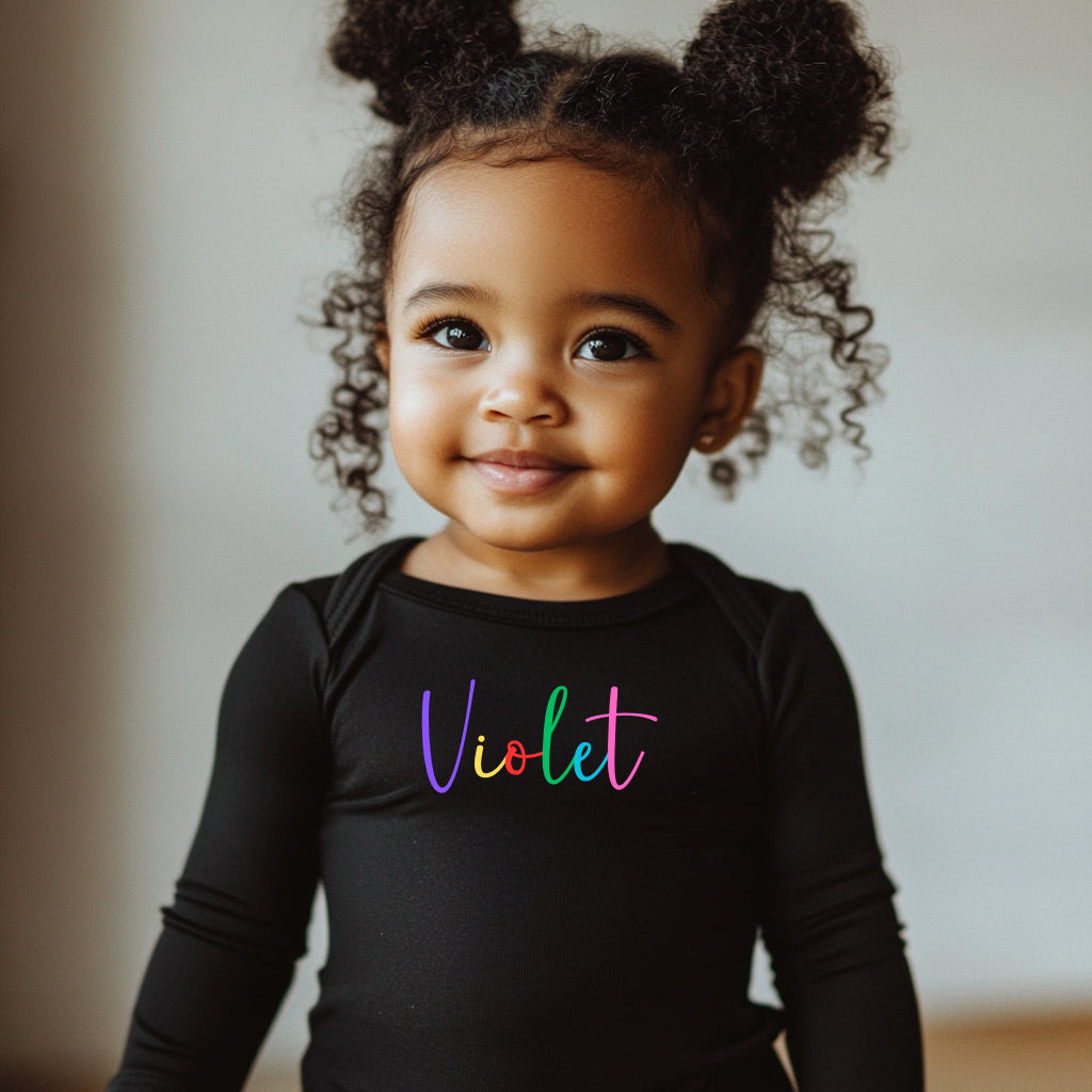 Violet - LS Onesie