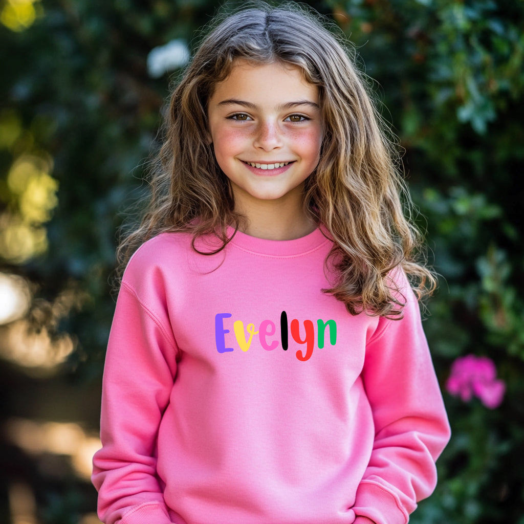 Evelyn - Youth Crewneck Sweatshirt