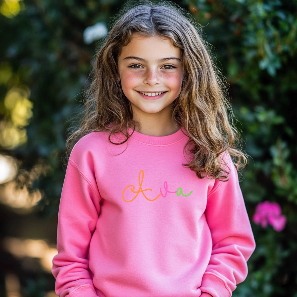 Ava - Youth Crewneck Sweatshirt