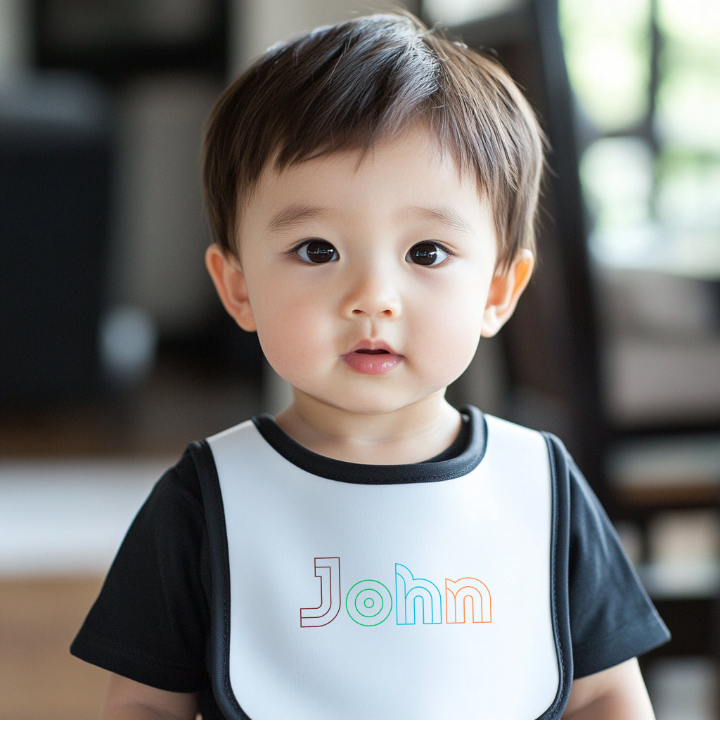 John - Baby Bib