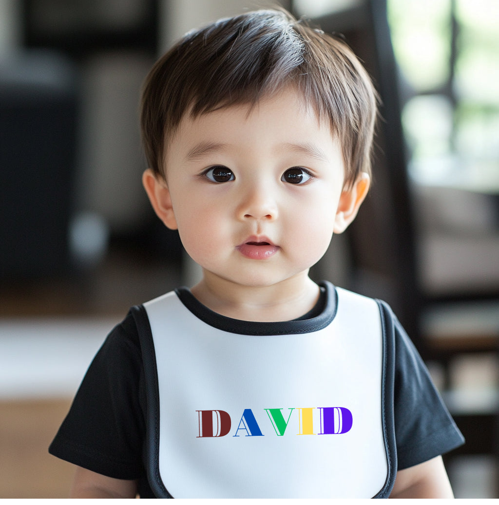 David - Baby Bib