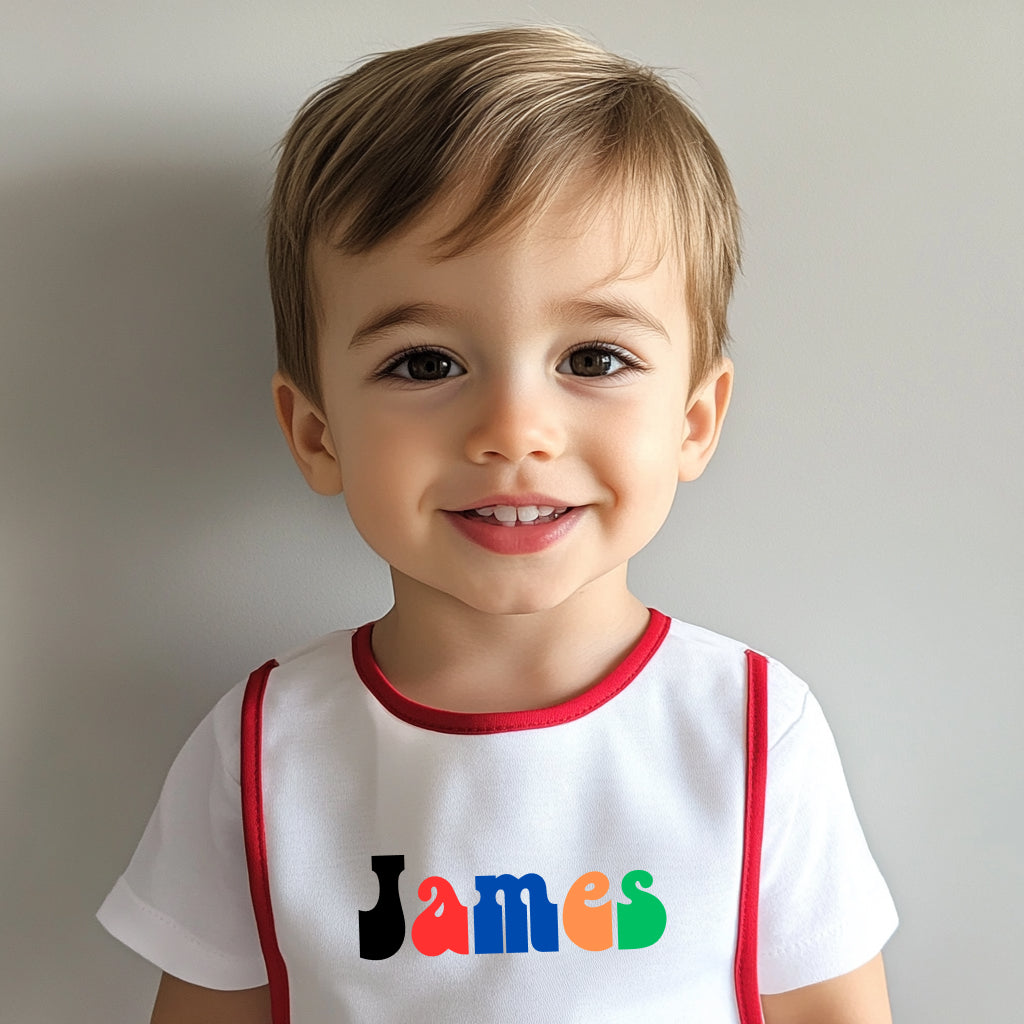 James - Baby Bib