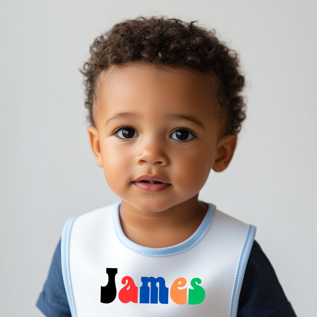 James - Baby Bib