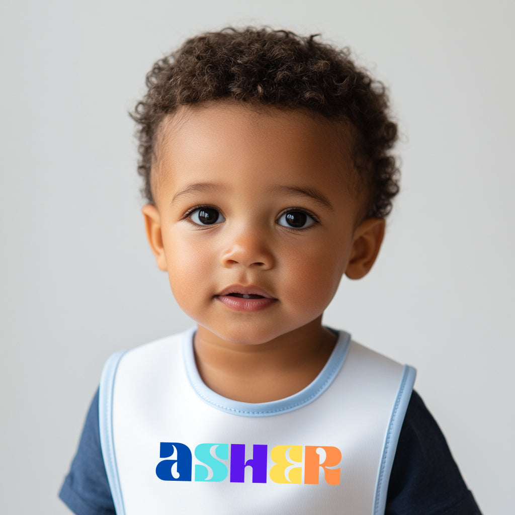 Asher - Baby Bib