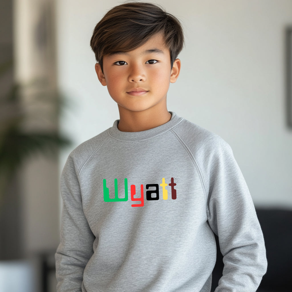 Wyatt - Youth Crewneck Sweatshirt