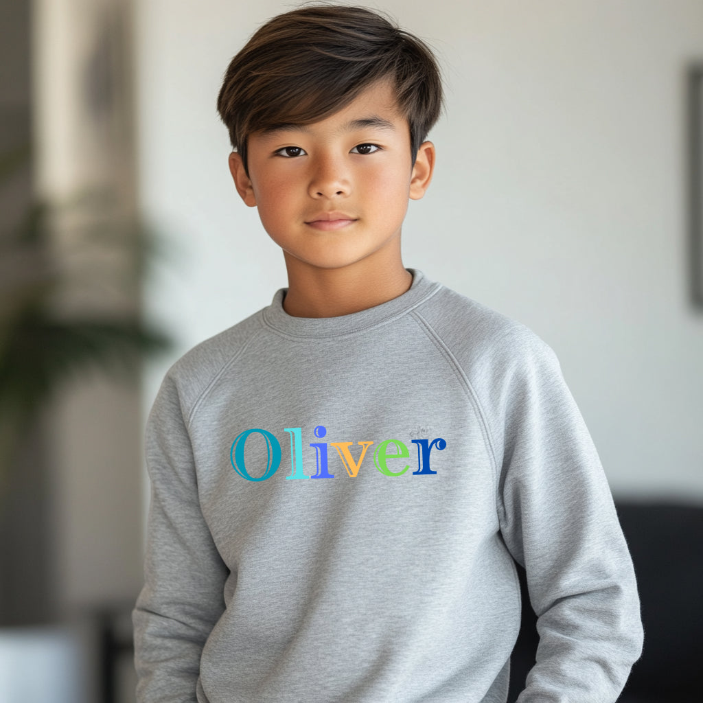 Oliver - Youth Crewneck Sweatshirt