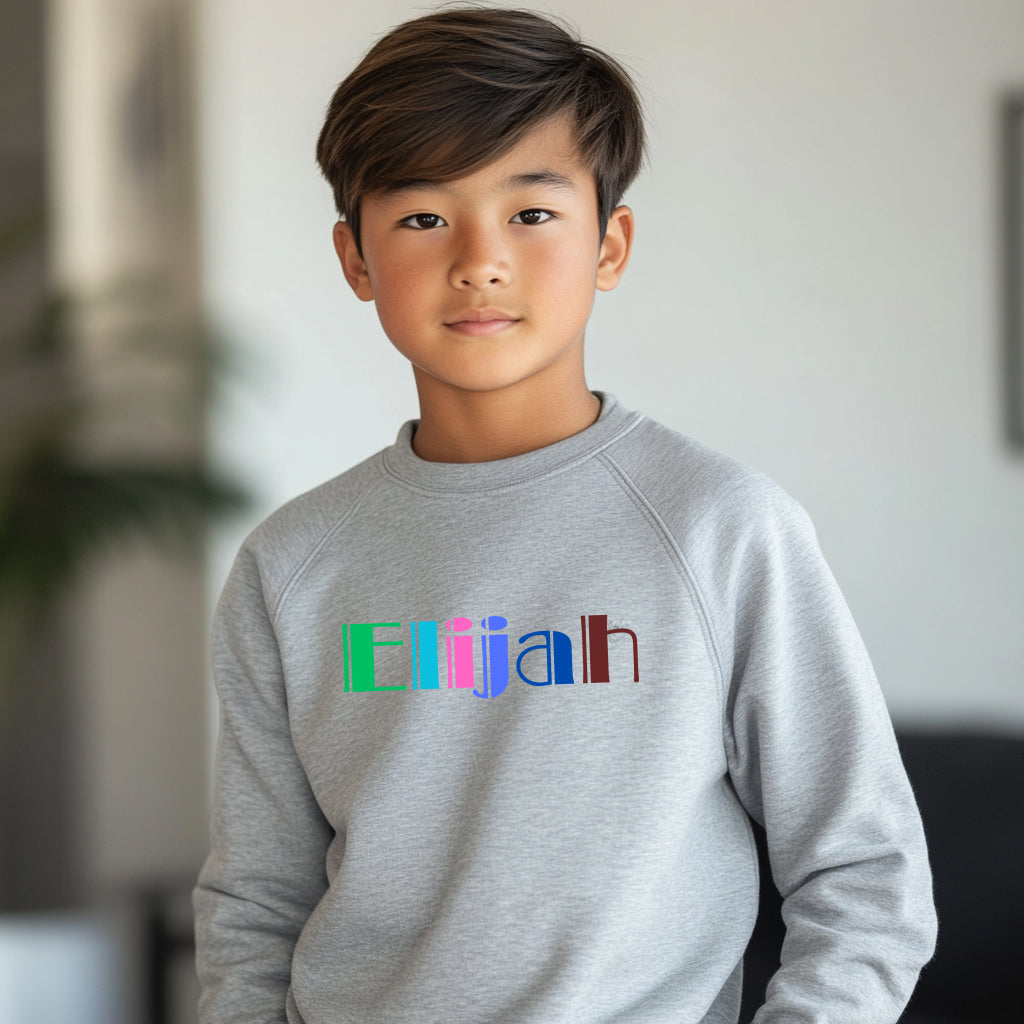 Elijah - Youth Crewneck Sweatshirt