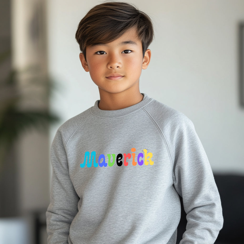 Maverick - Youth Crewneck Sweatshirt