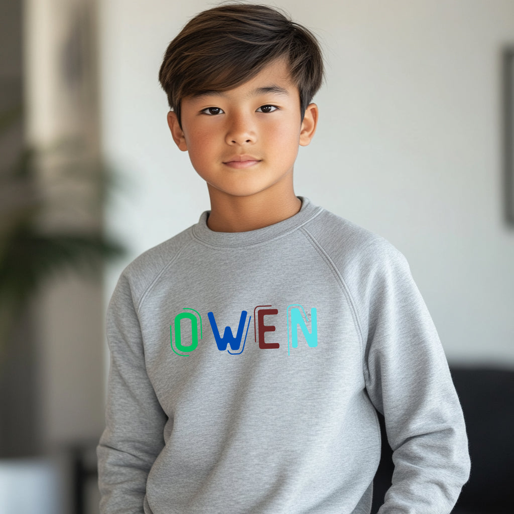 Owen - Youth Crewneck Sweatshirt