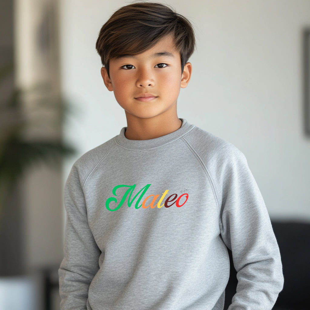 Mateo - Youth Crewneck Sweatshirt