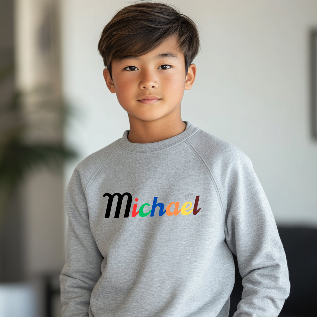 Michael - Youth Crewneck Sweatshirt