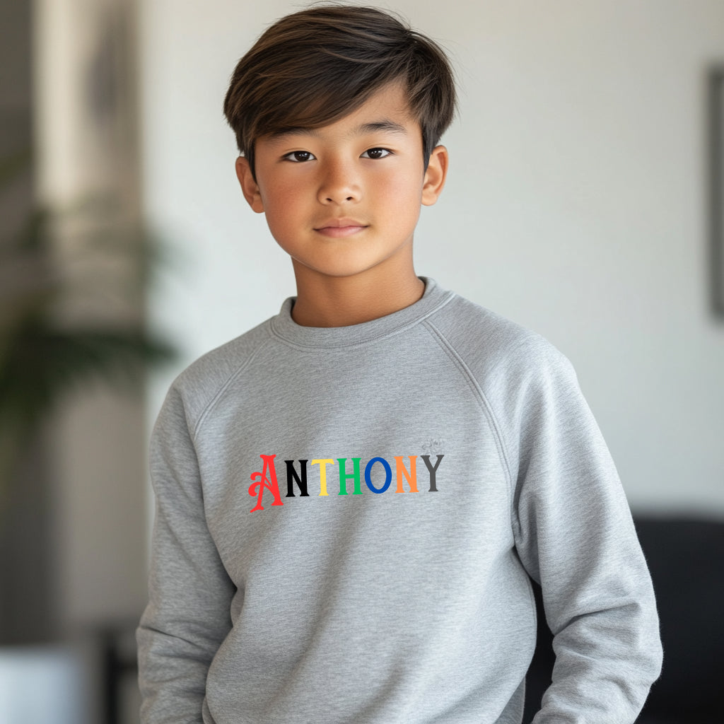 Anthony - Youth Crewneck Sweatshirt