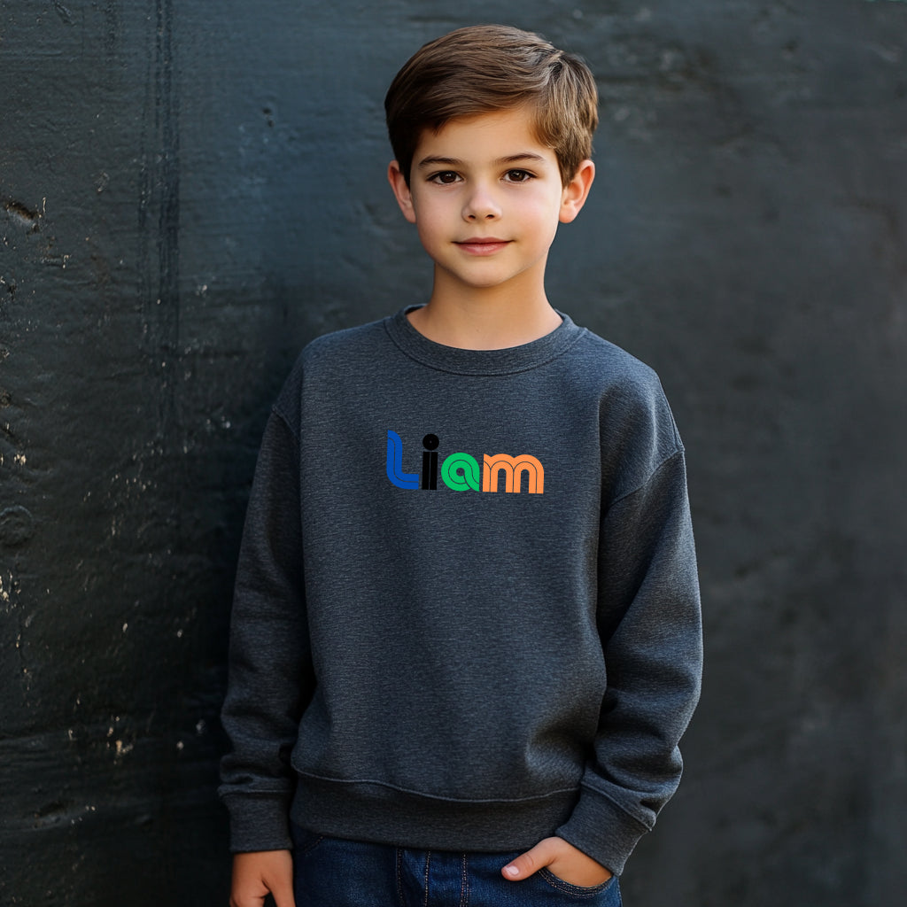 Liam - Youth Crewneck Sweatshirt