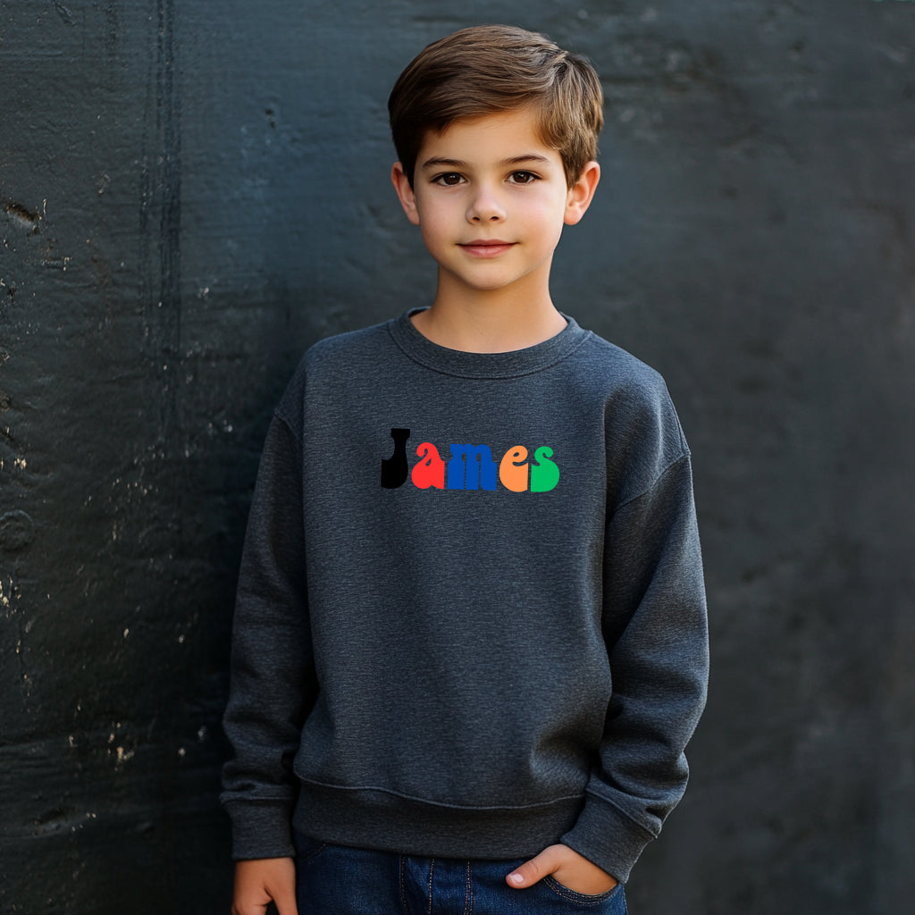 James - Youth Crewneck Sweatshirt