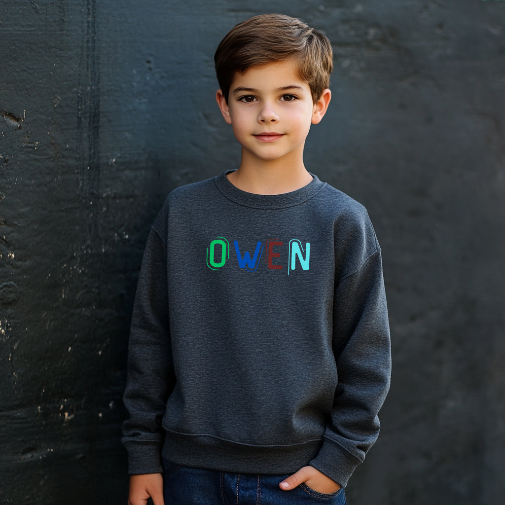 Owen - Youth Crewneck Sweatshirt