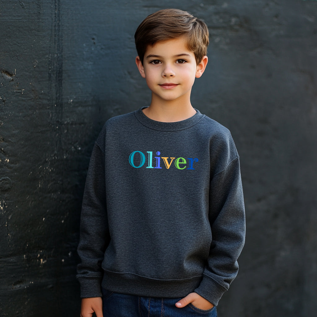 Oliver - Youth Crewneck Sweatshirt