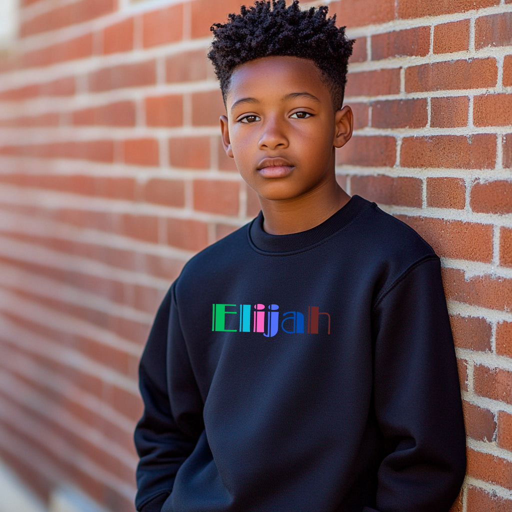 Elijah - Youth Crewneck Sweatshirt