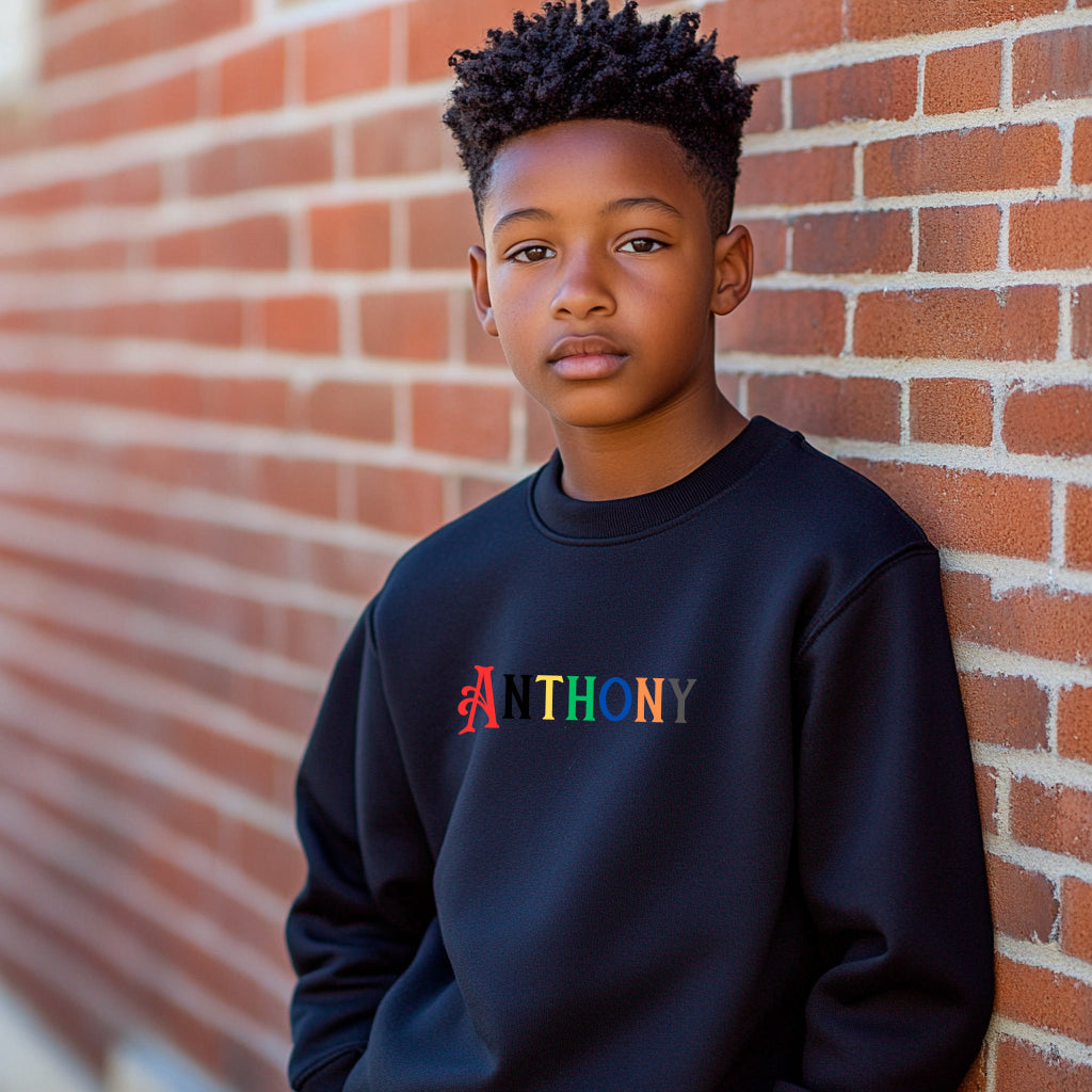 Anthony - Youth Crewneck Sweatshirt