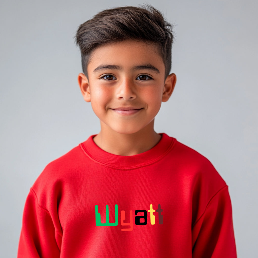 Wyatt - Youth Crewneck Sweatshirt