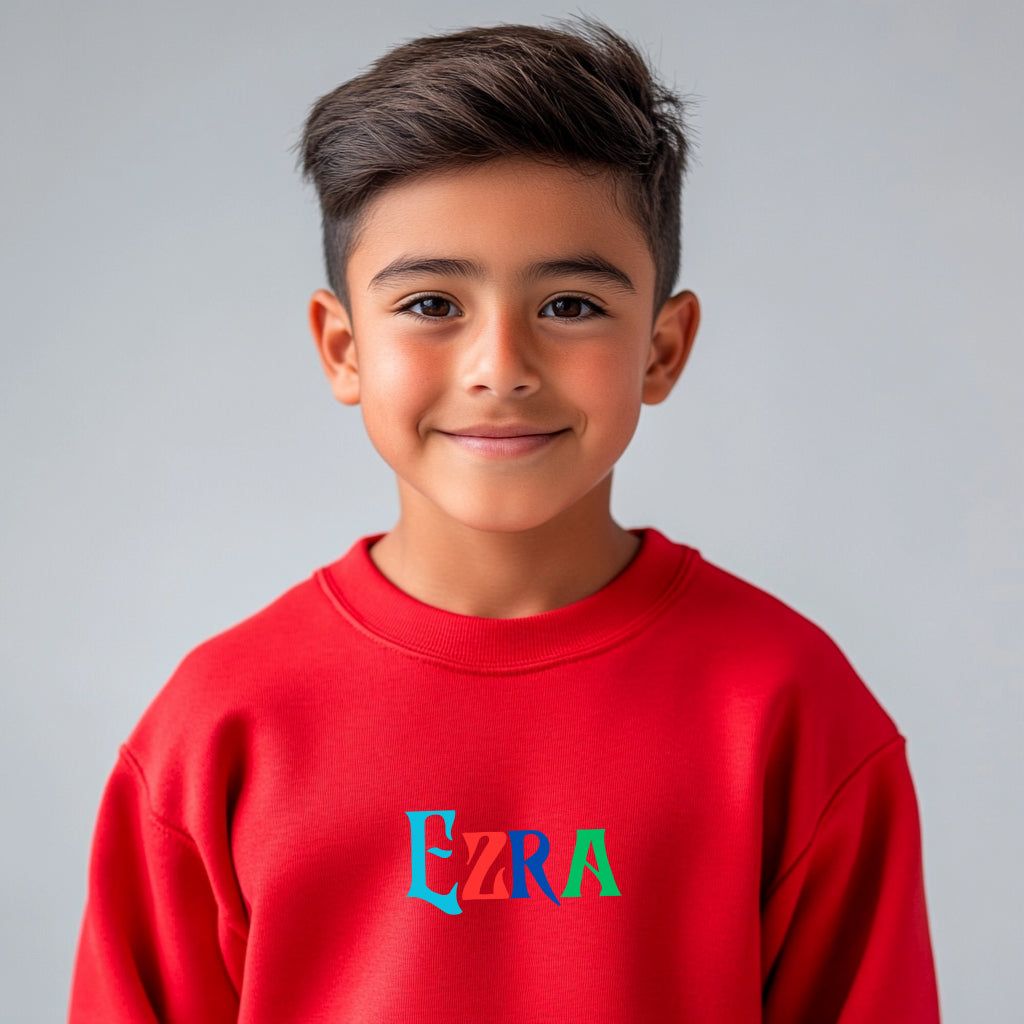 Ezra - Youth Crewneck Sweatshirt